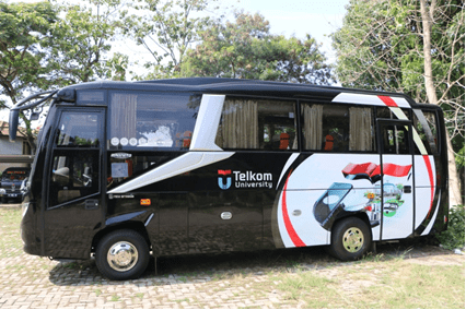 Realizing Eco-Friendly Mobility: Electric Shuttle Initiative at Telkom University